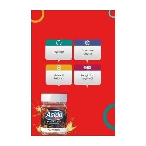 Asido Cola Çiğneme 30 Tablet
