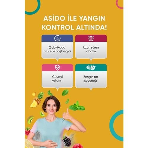 Asido Tropic 80 Çiğneme Tableti