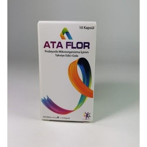 Ata Flor Probiyotik Mikroorganizma İçeren 10 Kapsül
