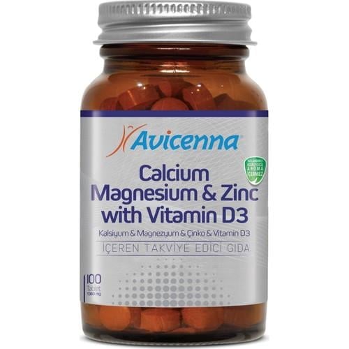 Avicenna Cal.Mağ.Zinc.D3 100 tb