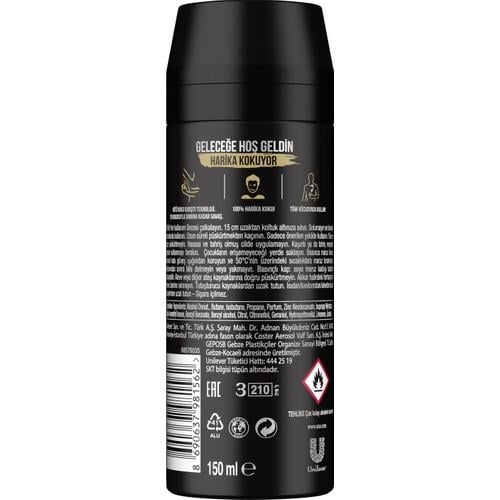 Axe Gold Erkek Deodorant Sprey 150 ml