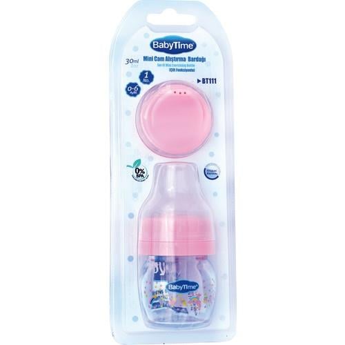 Babytime Mini Cam Alıştıma Bardağı Pembe