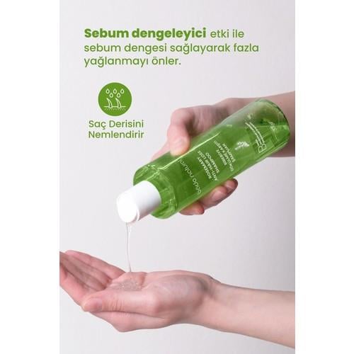 Bade Natural Biberiye Şampuan 250 ml Tüm Saç Tipleri için Dökülme Karşıtı Doğal İçerik