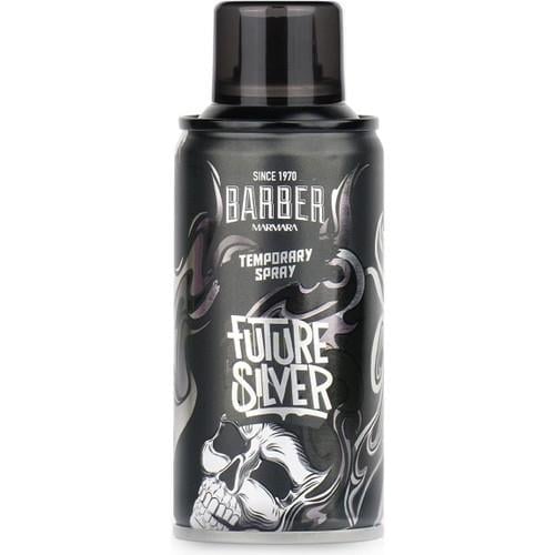 Barber Marmara Geçici Renkli Saç Spreyi Gümüş 150 ml