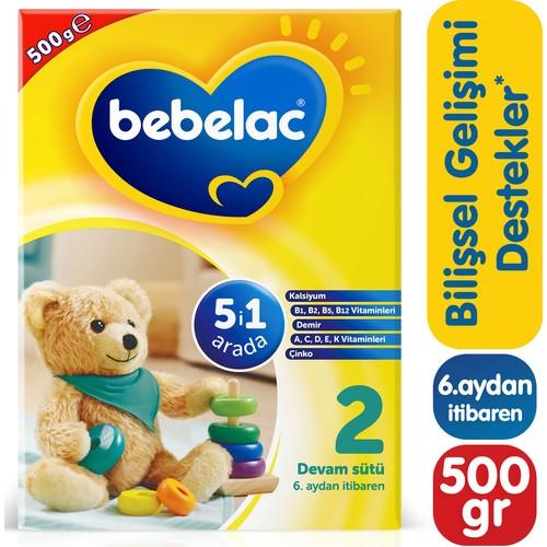 Bebelac 2 Devam Sütü 500 gr 6-9 Ay