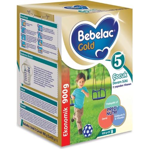 Bebelac Gold 5 Çocuk Devam Sütü 900 gr