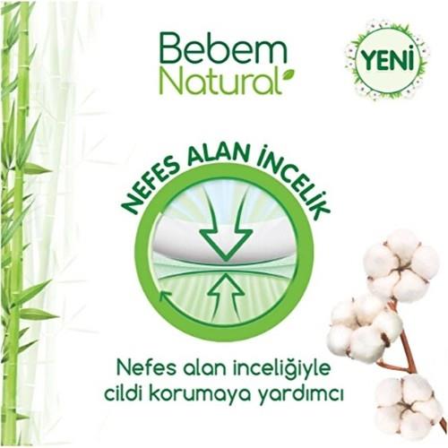 Bebem Natural Ultra Fırsat Paketi 4 Beden Maxi 104  Adet Bebek Bezi