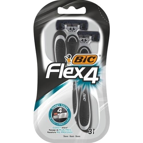 Bic Flex 4 Tıraş Bıçağı 3lü (4 Bıçak)