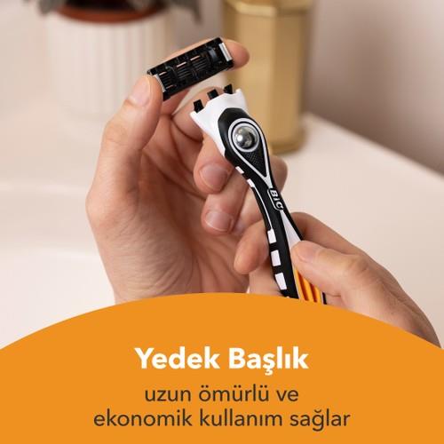Bic Flex 5 Hybrid Erkek Tıraş Bıçağı 1 Sap + 2 Başlık (5 Bıçak)
