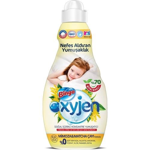 Bingo  Bingo Oxyjen Konsantre Yumuşatıcı 1320 ml Mimoza & Matcha Çayı