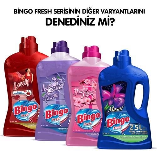 Bingo Fresh Yüzey Temizleyici Mutlu Yuvam 2;5 L