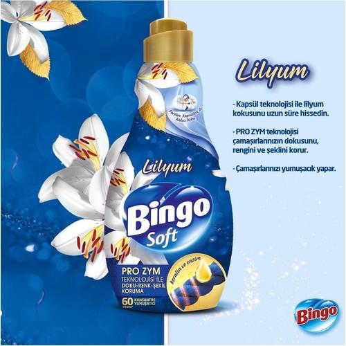 Bingo Konsantre Çamaşır Yumuşatıcısı Lilyum 1440 ml