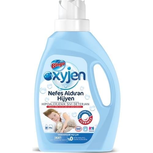 Bingo Oksijen Hipoalerjenik Sıvı Çamaşır Deterjanı 1.950 ml 30 Yıkama
