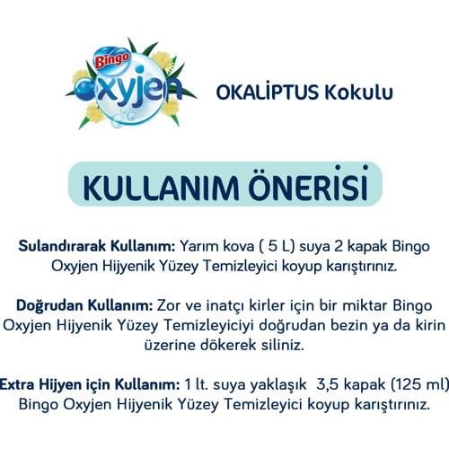 Bingo Oxyjen Yüzey Temizleyici Okaliptus 2,5 L