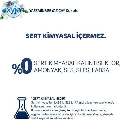 Bingo Oxyjen Yüzey Temizleyici Yasemin&beyaz Çay 2,5 L