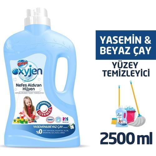 Bingo Oxyjen Yüzey Temizleyici Yasemin&beyaz Çay 2,5 L