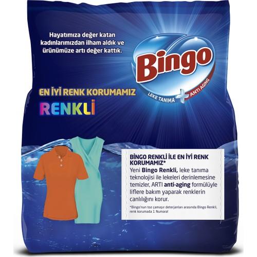 Bingo Renkli Toz Çamaşır Deterjanı 4 Kg