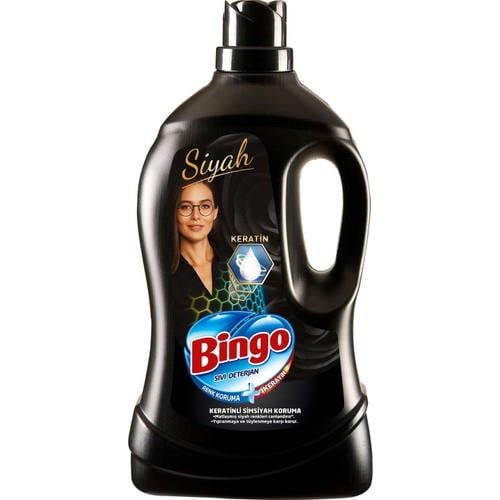 Bingo Siyah Sıvı Bakım Çamaşır Deterjanı 4 L