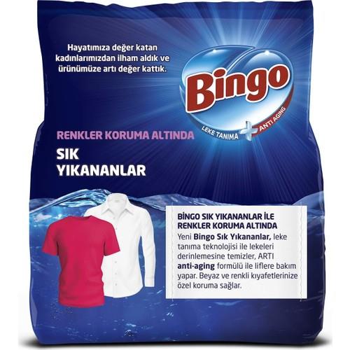 Bingo Toz Çamaşır Deterjanı Sık Yıkananlar 9 Kg