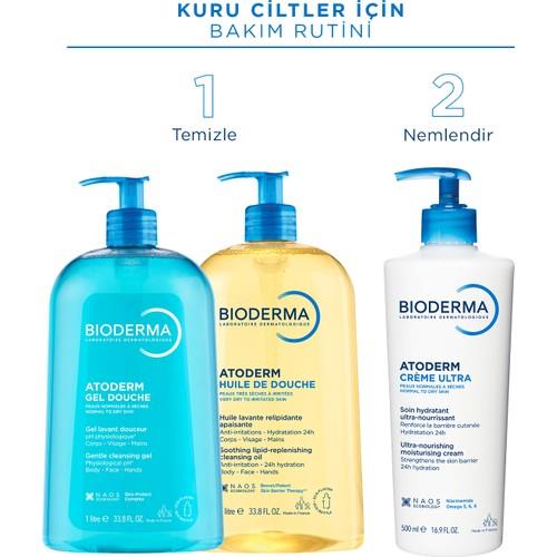 Bioderma Atoderm Cream Ultra Normal ve Kuru Ciltler için Nemlendirici Yüz ve Vücut Bakım Kremi 200 ml