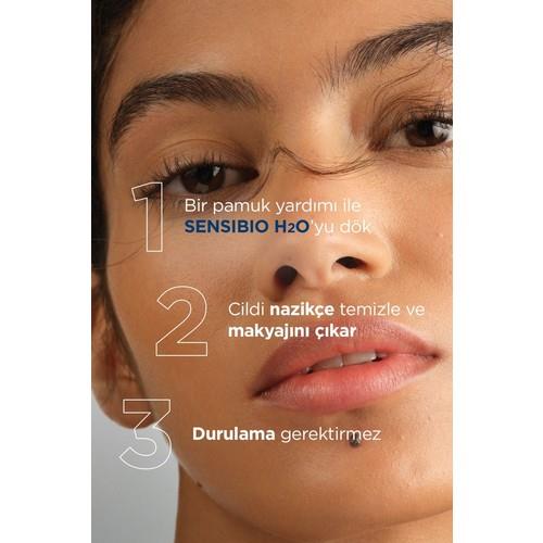 Bioderma Sensibio H2O Makyaj Temizleme Suyu - Hassas Ciltler için Yatıştırıcı ve Dengeleyici Etki, 500 ml