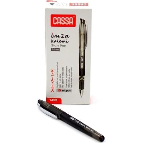 Cassa 1453 1.0 Imza Kalemi 10 Adet 1 Kutu