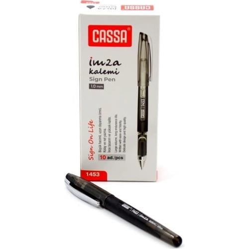 Cassa 1453 1.0 Imza Kalemi 10 Adet 1 Kutu