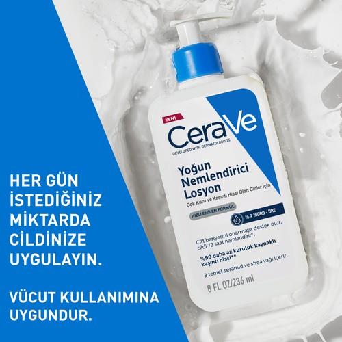 CeraVe Yoğun NeMlendirici Losyon Hızla Emilim Sağlayan 236 Ml Tüm Cilt Tipleri İçin