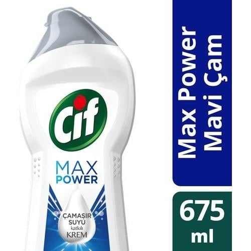 Cif Krem Max Power Mavi Çam 675 Ml