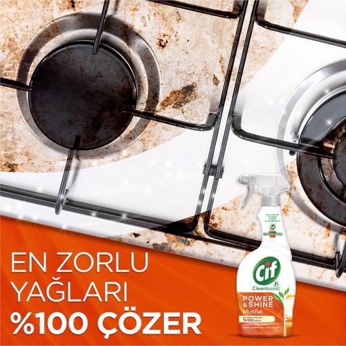 Cif Power Shine CleanBoost Mutfak 750Ml Sprey