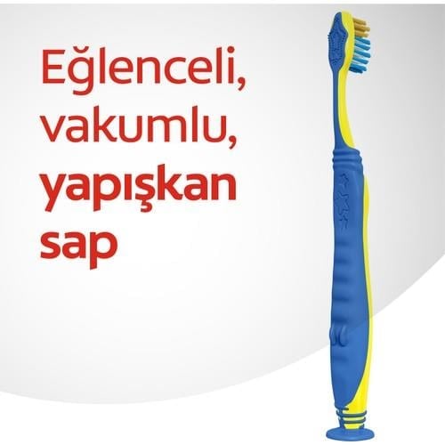 Colgate Minions 6+ Yaş Vakumlu Yapışkan Sap Ekstra Yumuşak Çocuk Diş Fırçası