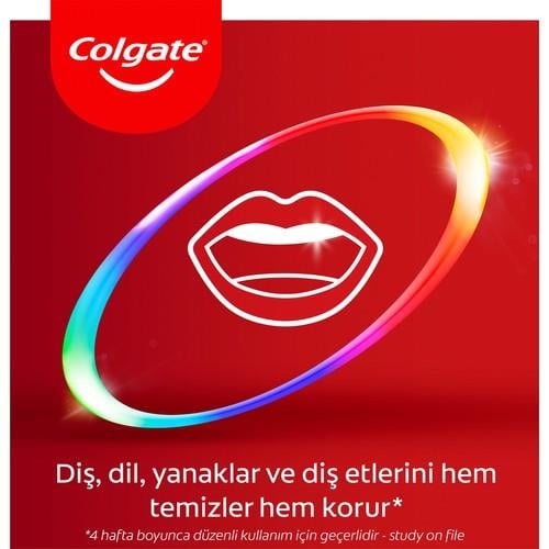 Colgate Total Gelişmiş Beyazlatıcı Diş Macunu 75 ml Taze Nane Aroması ile Ağız Bakımı