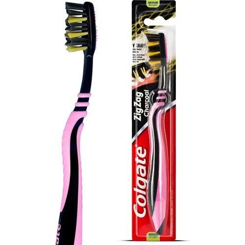 Colgate ZigZag Charcoal Diş Arası Temizliği Orta Diş Fırçası