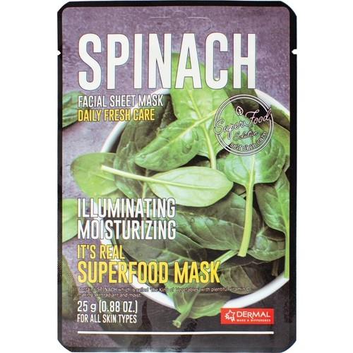 Dermal Its Real Super Gıda Maskesi Ispanak 25GR