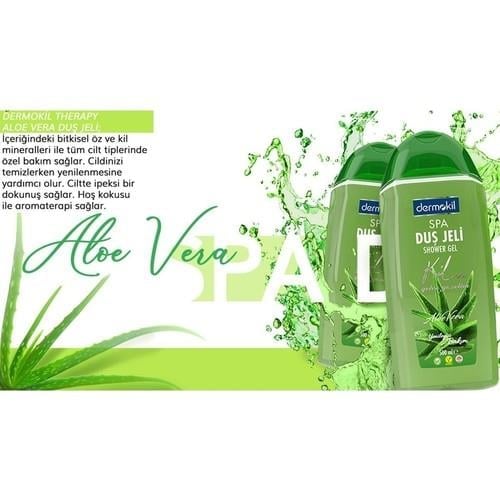 Dermokil Duş Jeli Aloe Vera 500 Ml
