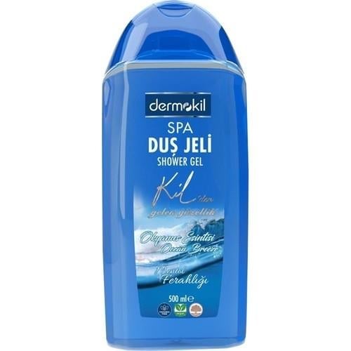 Dermokil Vegan Okyanus Esintisi Duş Jeli 500 ml Cilt Nem Dengesini Koruyan Ferahlatıcı Etki