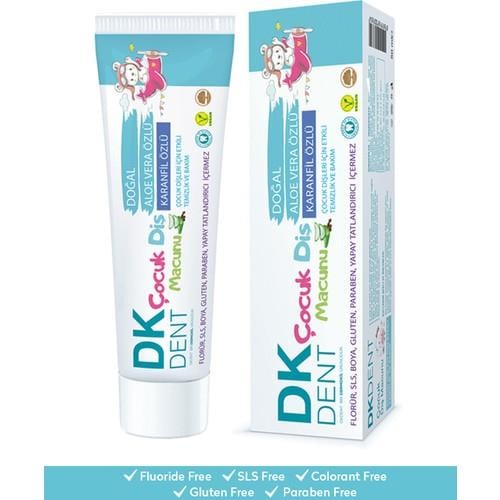 DKDENT Aloevera Özlü Çocuk Diş Macunu 50 ml