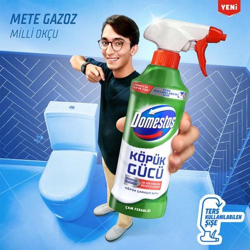 Domestos Köpük Gücü Köpük Çamaşır Suyu Çam Ferahlığı 450 ml