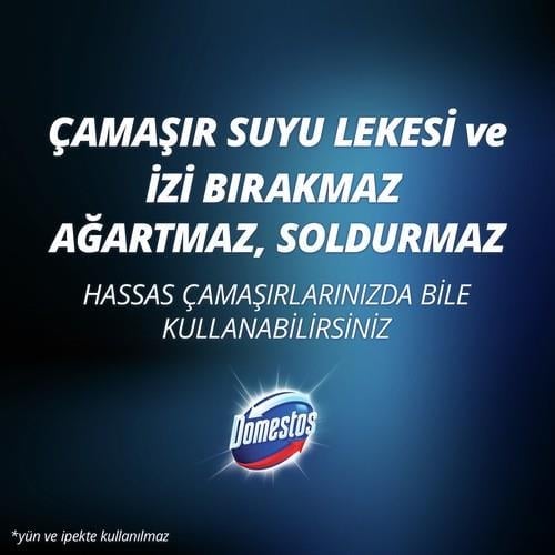 Domestos Sıvı Leke Çıkarıcı Beyaz & Açık Renkli Çamaşırlar 2 Lt