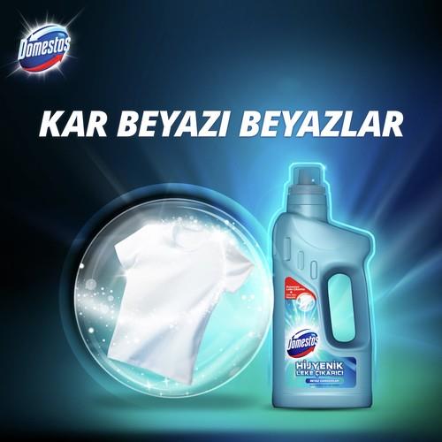 Domestos Sıvı Leke Çıkarıcı Beyaz & Açık Renkli Çamaşırlar 2 Lt