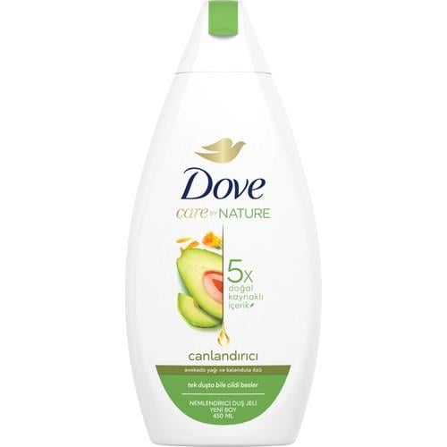 Dove Avokado Yağı ve Kalendula Özlü Nemlendirici Duş Jeli 450 ml – Cildi Yumuşatan ve Ferahlatan Formül