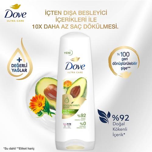 Dove Ultra Care Saç Bakım Kremi Bakım Avokado Özü 350 ml