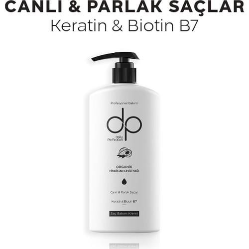 dp Daily Perfection Saç Bakım Kremi Organik Hindistan Cevizi Yağı 500 ml