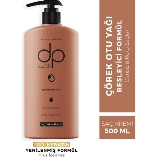 Dp Daily Perfection Saç Kremi Çörek Otu Yağı 500 ml