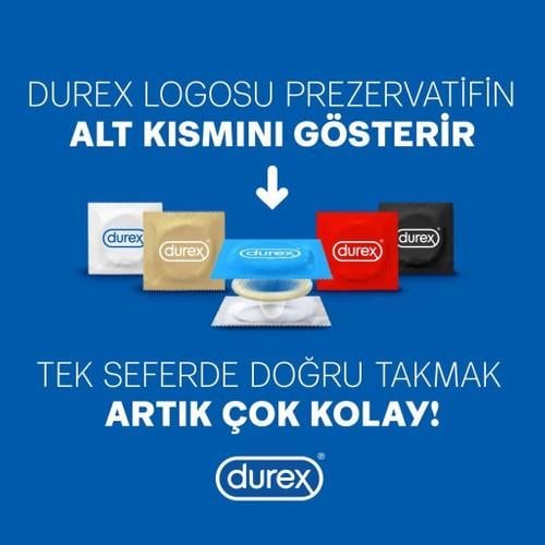 Durex Intense 20li Uyarıcı Jelli ve Tırtıklı Prezervatif