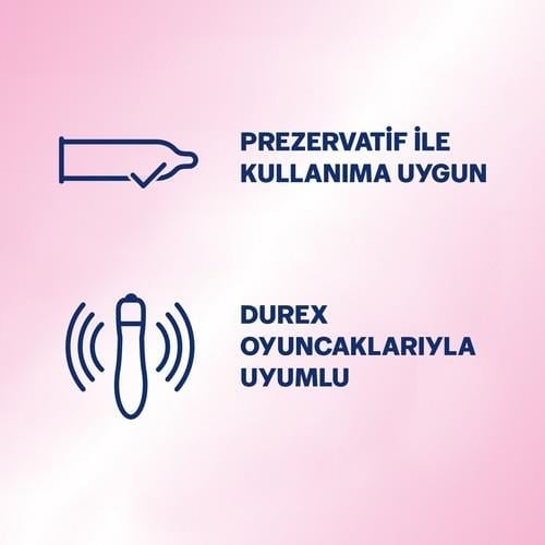 Durex Naturals Ekstra Hassas Kayganlaştırıcı Jel 100 ml Su Bazlı Kokusuz Renksiz Dermatolojik Onaylı