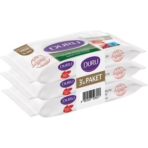 Duru Beyaz Sabun Kokulu Islak Mendil 3 x 15 Yaprak