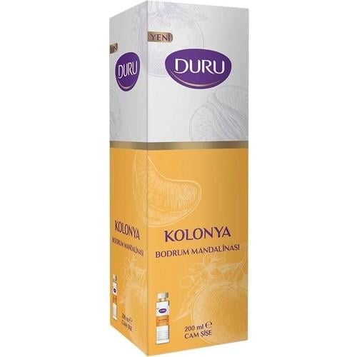 Duru Kolonya 200 ml Bodrum Mandalinası Cam