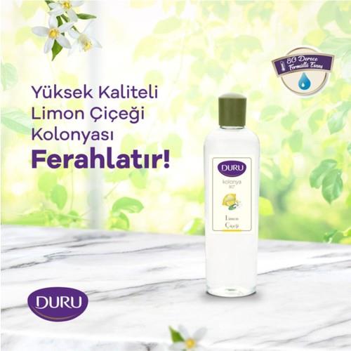 Duru Limon Kolonya Pet Şişe 80 Derece 200ML