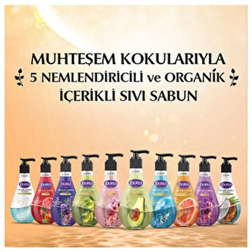 Duru Mandalina & Greyfurt Sıvı Sabun 500 ml Vegan Formül ile Paraben ve Mineral Yağ İçermez